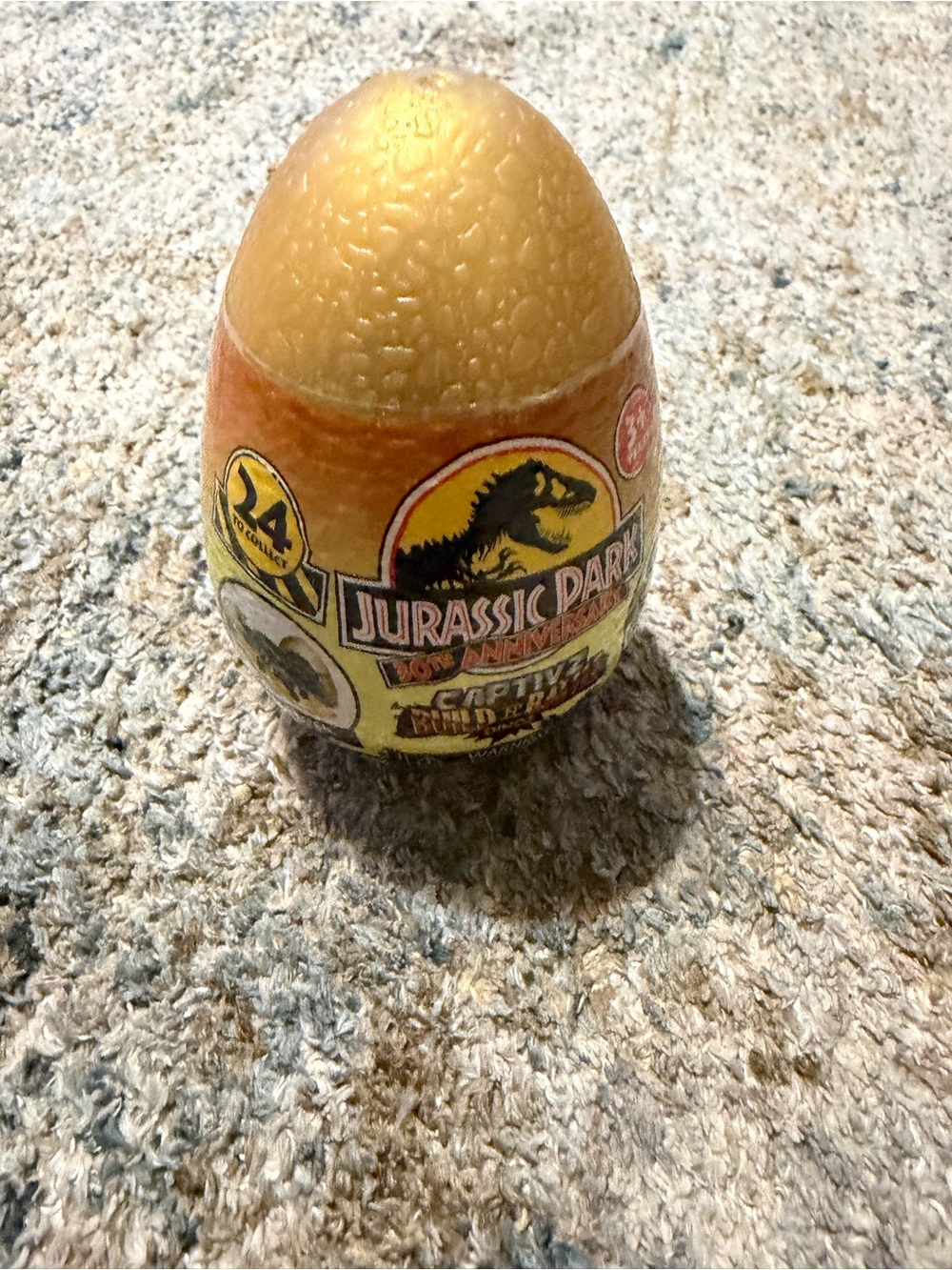 Jurassic Park 25th anniversary golden egg #jurassicpark #anniversary